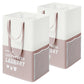 Set of 2 Laundry Baskets Light Pink FredCo