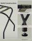 Set of 2 Luggage Racks Forest Green/Black FredCo