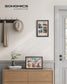 Set of 2 Picture Frame A4 Black FredCo