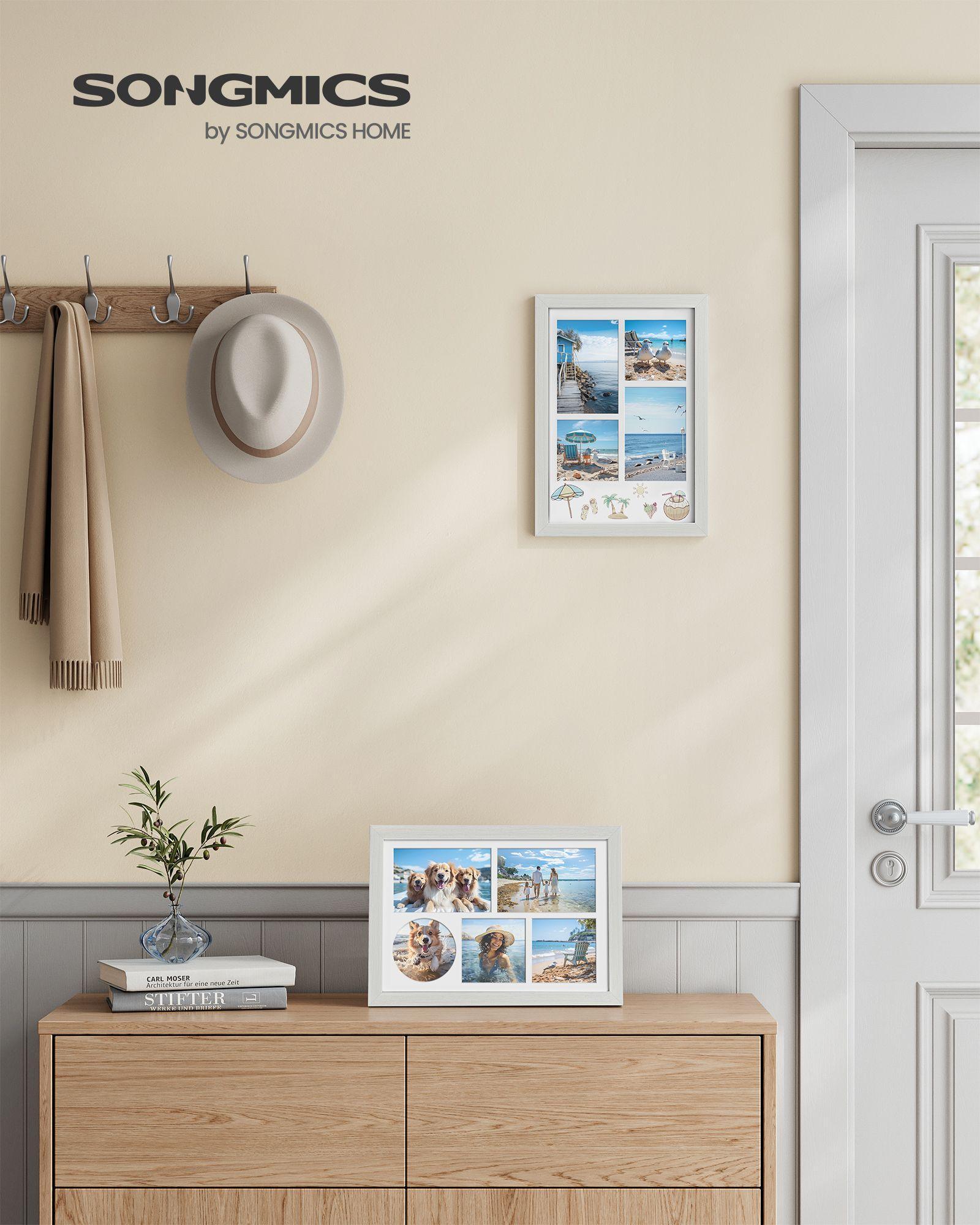 Set of 2 Picture Frame A4 White FredCo