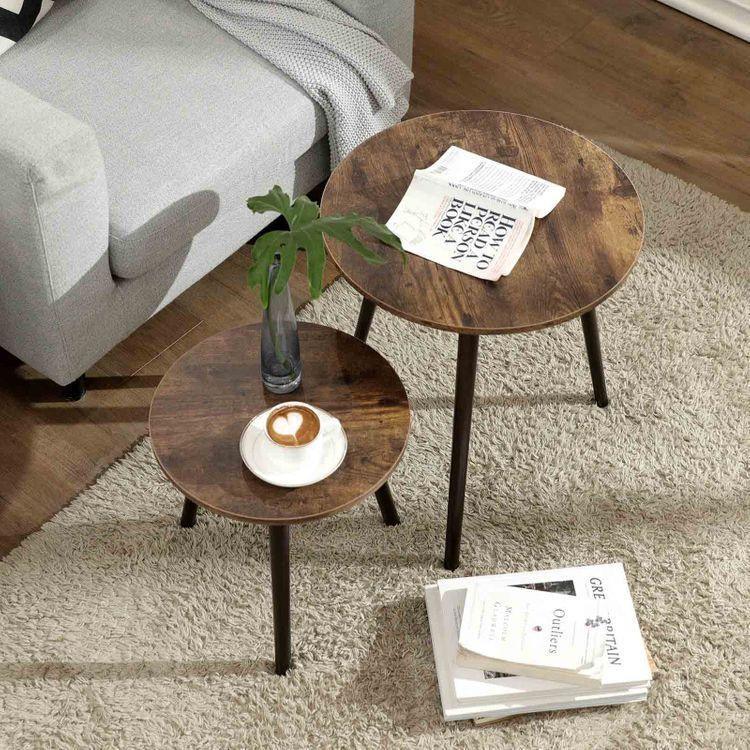 Set of 2 Side Tables FredCo