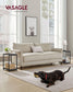 Set of 2 Side Tables Misty Gray and Classic Black FredCo