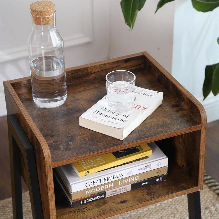Set of 2 Stackable End Table FredCo