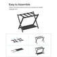 Set of 2 Suitcase Stand with Storage Shelf FredCo
