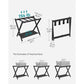 Set of 2 Suitcase Stand with Storage Shelf FredCo