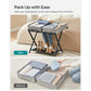 Set of 2 Suitcase Stand with Storage Shelf FredCo