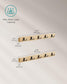 Set of 2 Wall-Mounted Coat Racks, Coat Hooks with Shelf, 10 Double Metal Hooks FredCo