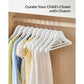 Set of 20 Kids Wooden Hangers FredCo