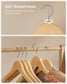 Set of 20 Velvet Wooden Hangers FredCo