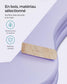 Set of 20 Wooden Hangers Light Purple FredCo