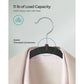 Set of 50 Clothes Hangers Black and Brown FredCo
