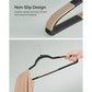 Set of 50 Clothes Hangers Black and Brown FredCo