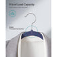 Set of 50 Clothes Hangers Dark Blue Ash and Light Blue Ash FredCo