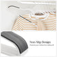 Set of 50 Clothes Hangers White and Dark Gray FredCo