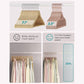 Set of 50 Velvet Hangers Pale Brown FredCo