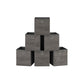Set of 6 Storage Cubes 10.2 x 10.2 x 11 Inches Misty Gray FredCo