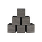 Set of 6 Storage Cubes 13 x 13 x 13 Inches Misty Gray FredCo