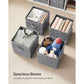 Set of 6 Storage Cubes Gray FredCo