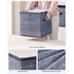 Set of 6 Storage Cubes Navy Blue FredCo