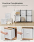 Set of 9-Cube Organizer Cloud White FredCo