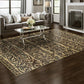 Sheffield Transitional Ornamental Scrolls Floral Rug FredCo