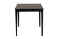 Sherwin Mid-Century Modern Black Finished Wood Dining Table FredCo