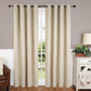 Shimmer Room Darkening Noise Reducing Thermal Blackout Curtain Set FredCo