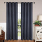 Shimmer Room Darkening Noise Reducing Thermal Blackout Curtain Set FredCo