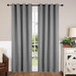 Shimmer Room Darkening Noise Reducing Thermal Blackout Curtain Set FredCo