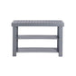 Shoe Rack Bench Grey FredCo