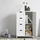 Side Drawers Storage Cabinet FredCo