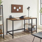 Side Shelf Computer Desk FredCo