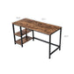 Side Shelf Computer Desk FredCo