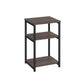 Side Table Chestnut Brown and Classic Black FredCo