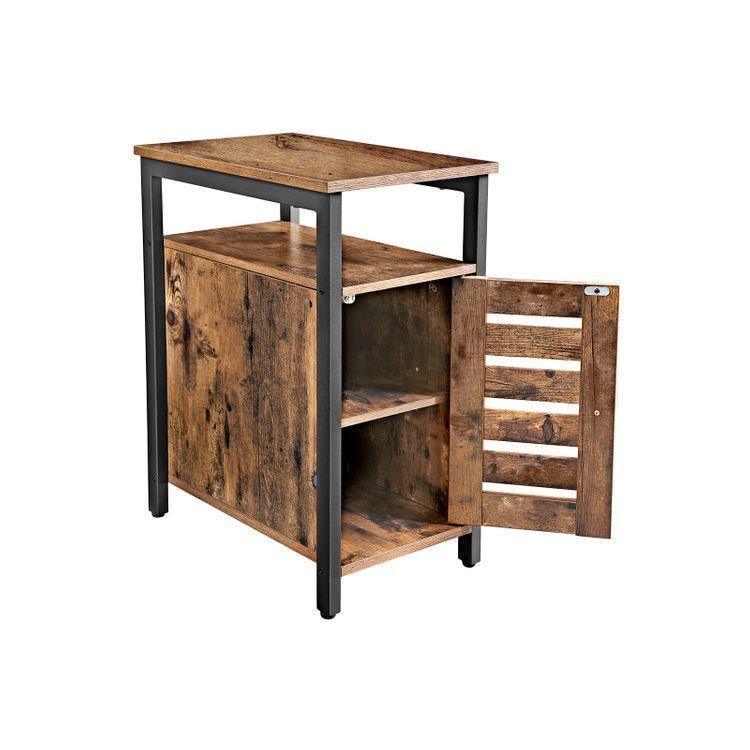 Side Table with Cabinet FredCo