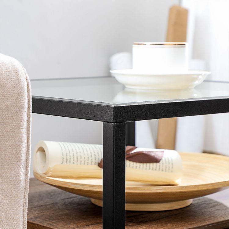 Side Table with Drawer and Shelf FredCo