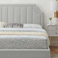 Sienna Performance Velvet Full Platform Bed, MOD-6913 FredCo