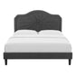 Sienna Performance Velvet King Platform Bed, MOD-6920 FredCo