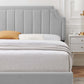 Sienna Performance Velvet Queen Platform Bed, MOD-6712 FredCo