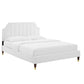 Sienna Performance Velvet Twin Platform Bed, MOD-6907 FredCo