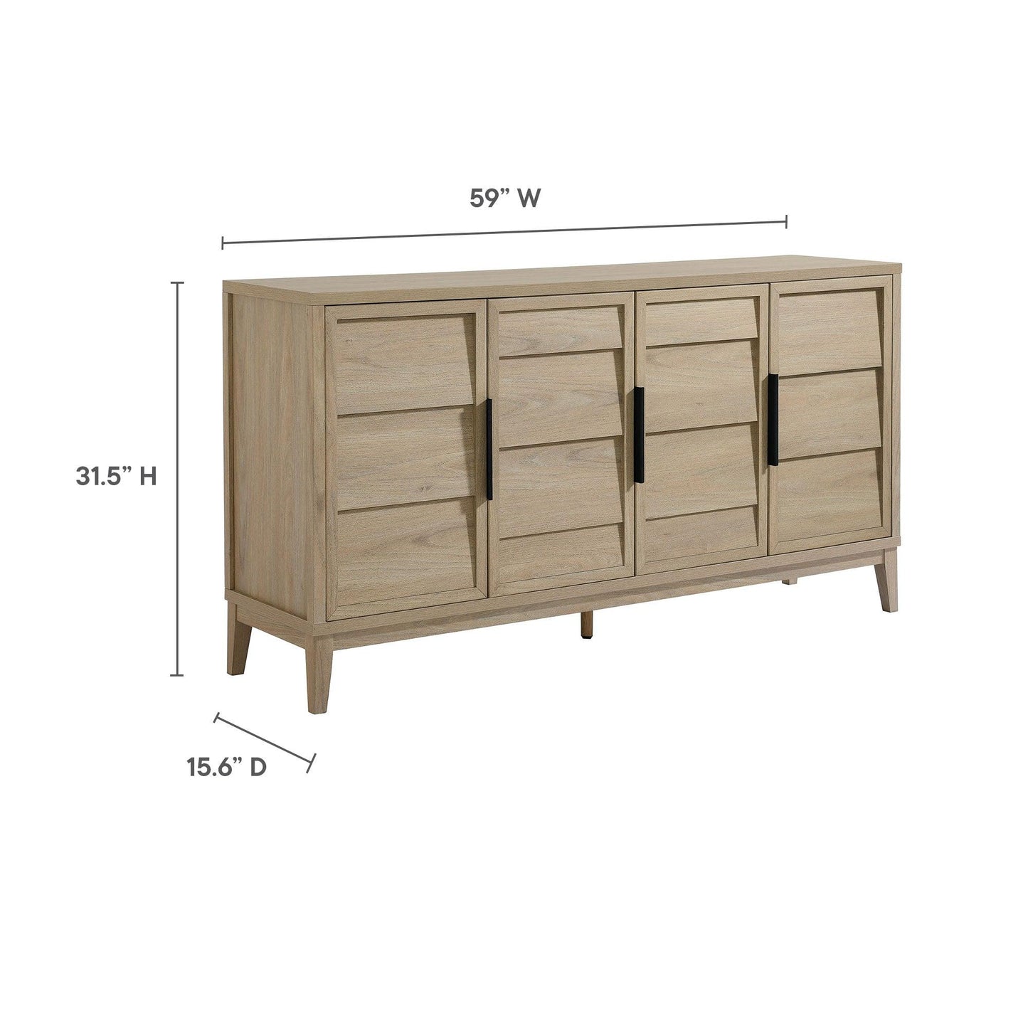 Sinya 4-Door Sideboard by Modway FredCo