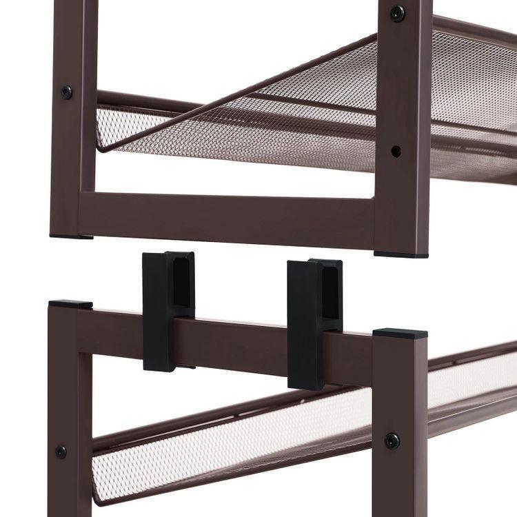 Slant Adjustable Shoe Organizer FredCo