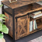 Sliding Door TV Cabinet FredCo