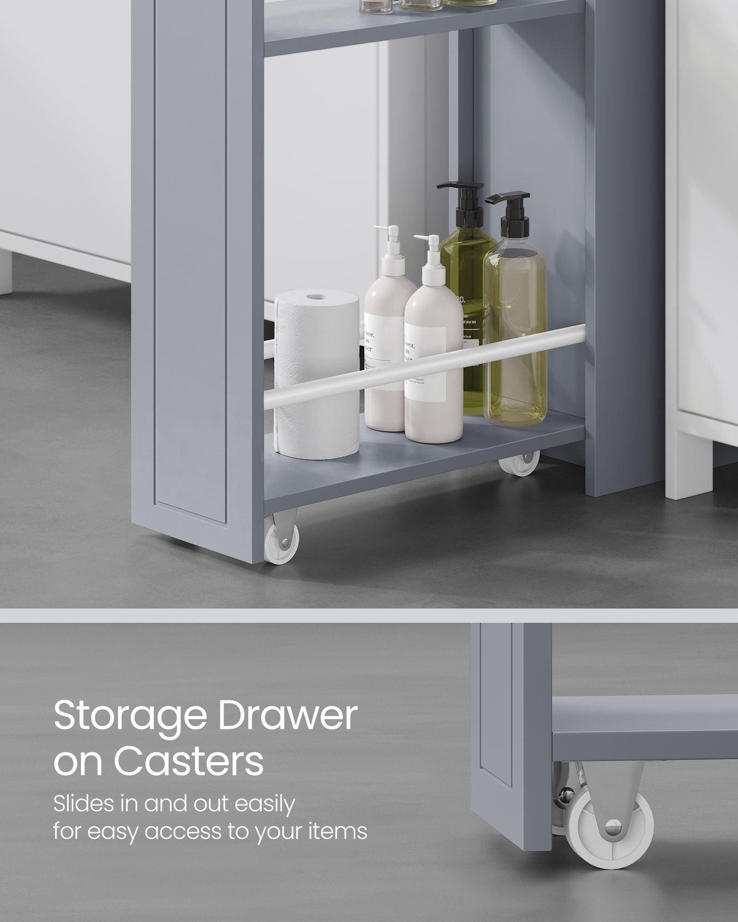 Slim Bathroom Storage Cabinet FredCo