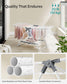 Small Foldable 2-Level Clothes Drying Rack Cloud White FredCo