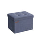 Small Folding Storage Ottoman, Foot Rest Stool, Cu FredCo