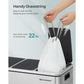 Small Trash Bags for 4-5.3 Gallon Trash Cans 40 Count FredCo