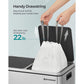 Small Trash Bags for 6.6 Gallon Trash Cans 120 Count FredCo