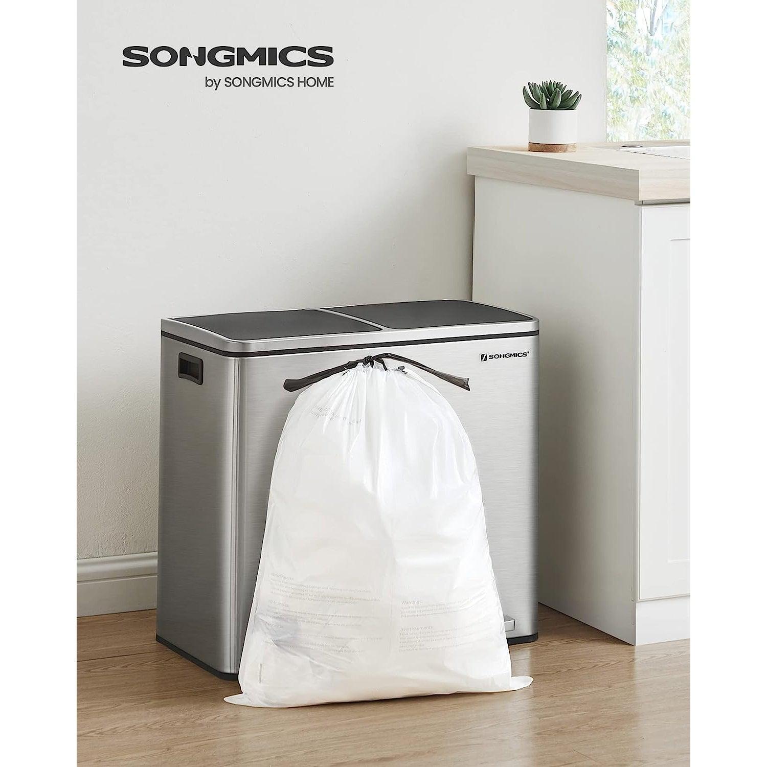 Small Trash Bags for 6.6 Gallon Trash Cans 120 Count FredCo