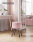 Small Vanity Stool Chair with Storage Jelly Pink FredCo